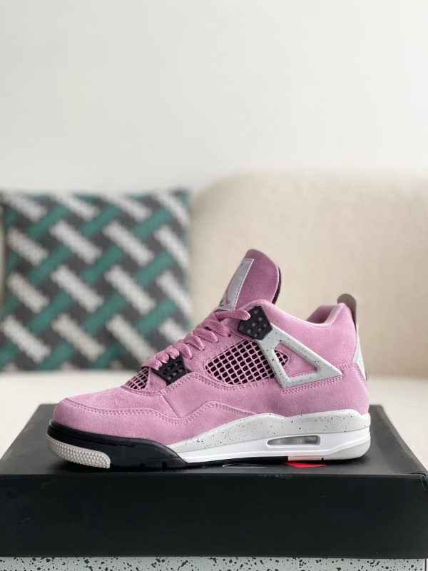 ¡¸#3633¡¹Jordan Air Jordan 4 retro kaws suede lightweight wear-resistant non-slip mid-top - Image 4