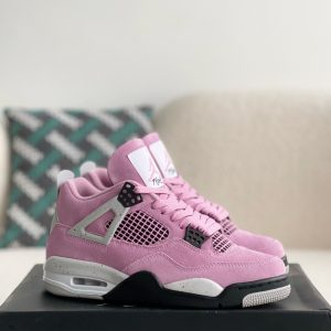 ¡¸#3633¡¹Jordan Air Jordan 4 retro kaws suede lightweight wear-resistant non-slip mid-top