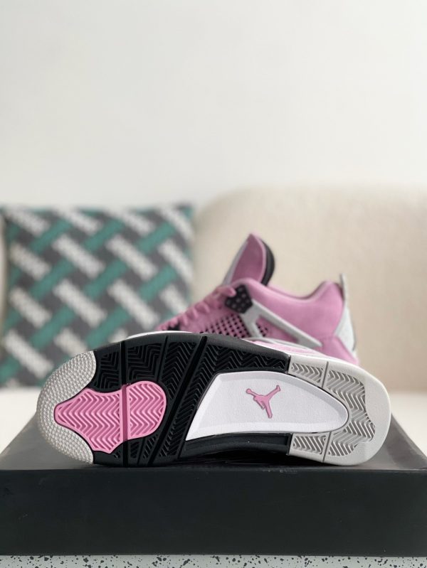 ¡¸#3633¡¹Jordan Air Jordan 4 retro kaws suede lightweight wear-resistant non-slip mid-top - Image 5