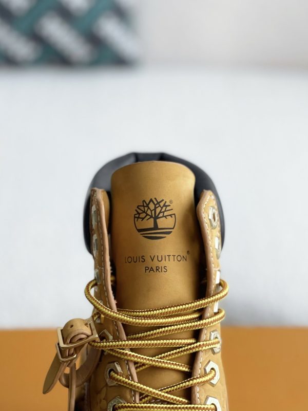 「#3514」Louis Vuitton x Timberland yellow boots/Martin boots/boots - Image 8