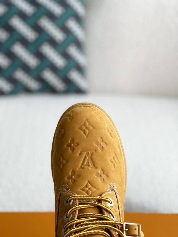 「#3514」Louis Vuitton x Timberland yellow boots/Martin boots/boots - Image 10