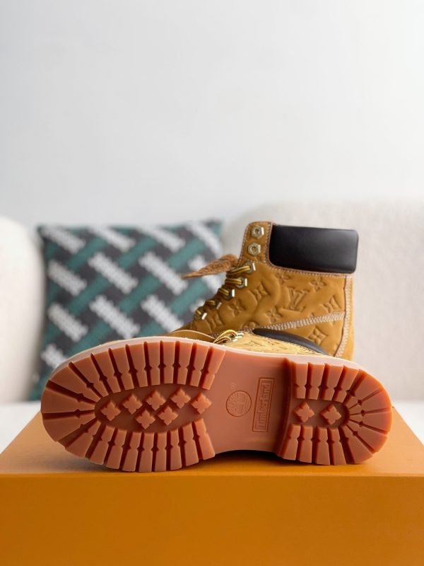 「#3514」Louis Vuitton x Timberland yellow boots/Martin boots/boots - Image 5