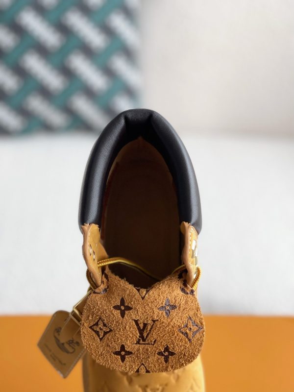 「#3514」Louis Vuitton x Timberland yellow boots/Martin boots/boots - Image 9