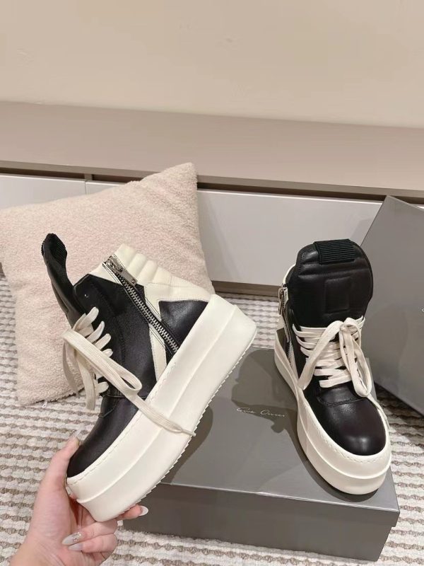 ¡¸#3659¡¹Rick Owens Black and white inverted triangle - Image 5
