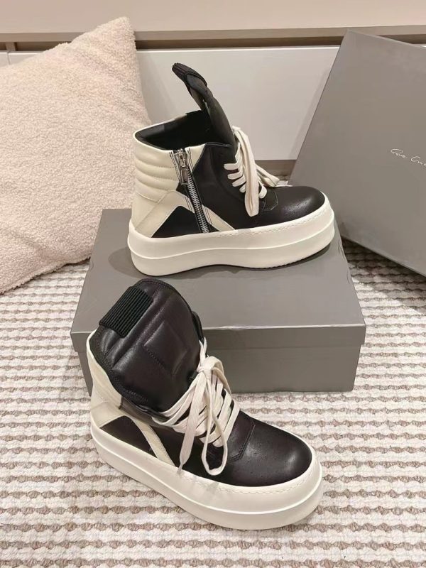 ¡¸#3659¡¹Rick Owens Black and white inverted triangle - Image 3