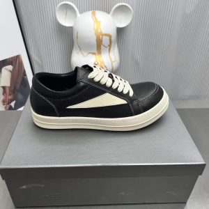 ¡¸#3682¡¹RICK OWENS DRKSHDW calfskin vintage low-top non-slip