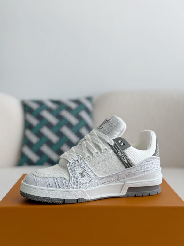 「#3696」 LOUIS VUITTON TRAINER SNEAKERS - Image 4