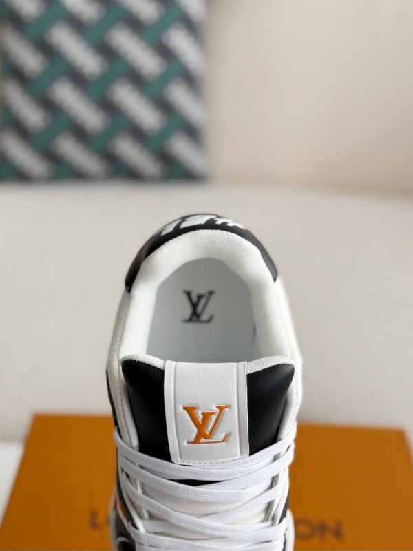 「#3719」LOUIS VUITTON TRAINER SNEAKERS - Image 9