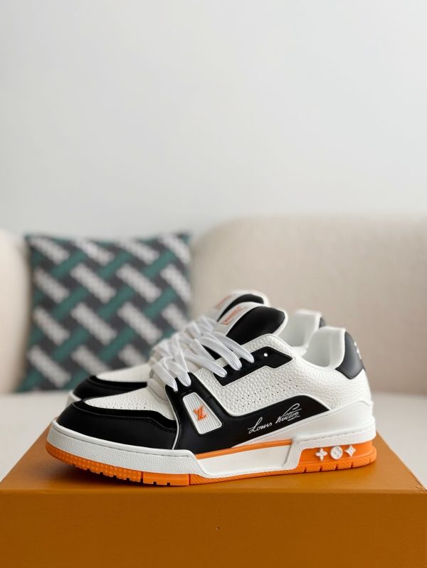 「#3719」LOUIS VUITTON TRAINER SNEAKERS - Image 2