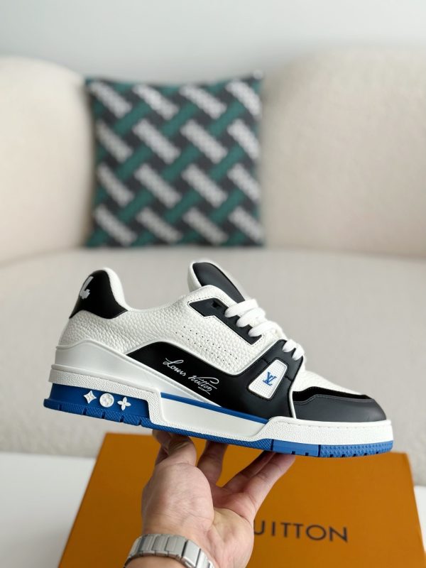 「#3720」LOUIS VUITTON TRAINER SNEAKERS - Image 6