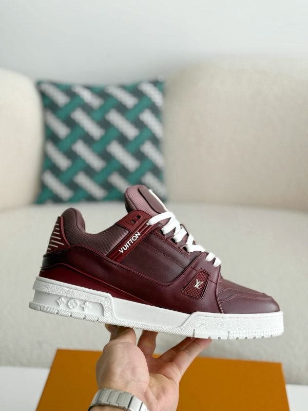 「#3741」 LOUIS VUITTON TRAINER SNEAKERS - Image 6