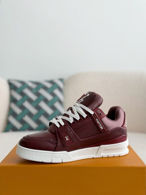 「#3741」 LOUIS VUITTON TRAINER SNEAKERS - Image 4