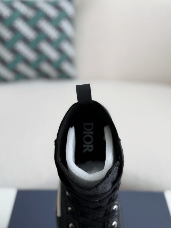 「#3781」Dior B23 logo print high top sneakers - Image 9