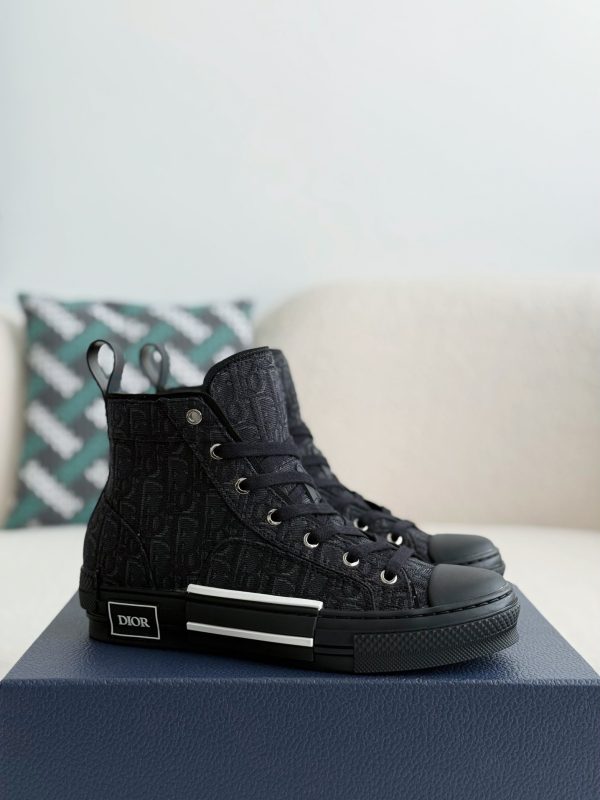 「#3781」Dior B23 logo print high top sneakers