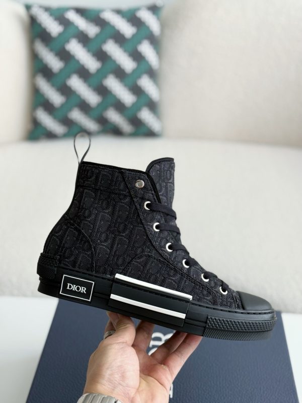 「#3781」Dior B23 logo print high top sneakers - Image 6