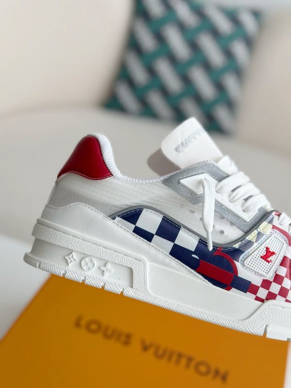 「#3807」 LOUIS VUITTON TRAINER SNEAKERS 37th America's Cup Limited Edition - Image 7