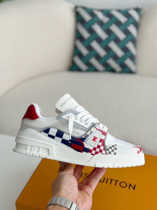 「#3807」 LOUIS VUITTON TRAINER SNEAKERS 37th America's Cup Limited Edition - Image 6