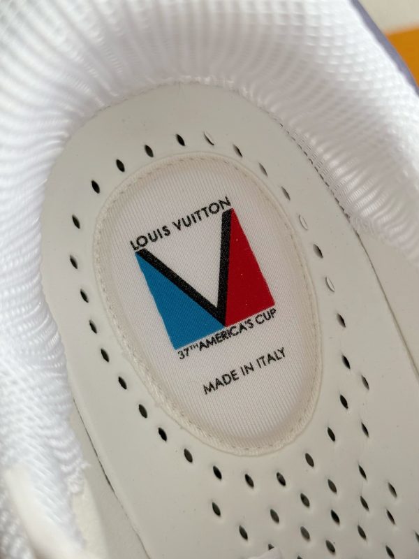 「#3807」 LOUIS VUITTON TRAINER SNEAKERS 37th America's Cup Limited Edition - Image 10