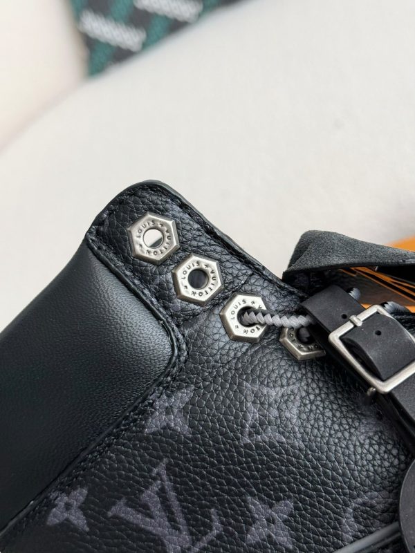 「#3581」louis vuitton & timberland Black boots/Martin boots/boots - Image 8