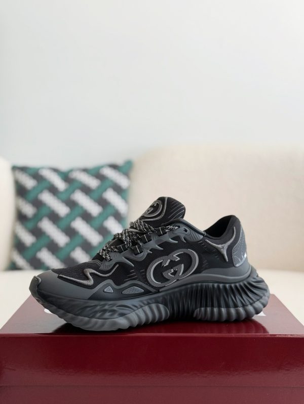 ¡¸#3859¡¹Gucci Ripple Casual Sneakers - Image 4