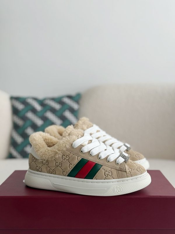 ¡¸#3873¡¹Gucci ACE Suede Sneakers