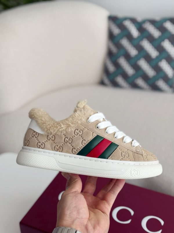 ¡¸#3873¡¹Gucci ACE Suede Sneakers - Image 6