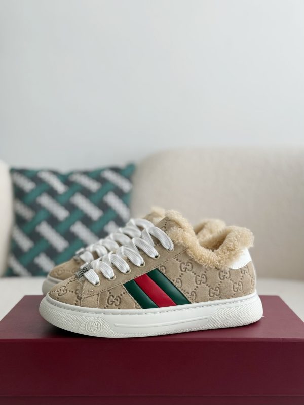 ¡¸#3873¡¹Gucci ACE Suede Sneakers - Image 2