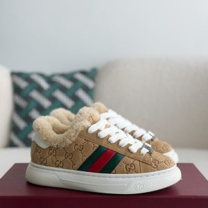 ¡¸#3877¡¹Gucci ACE Suede Sneakers