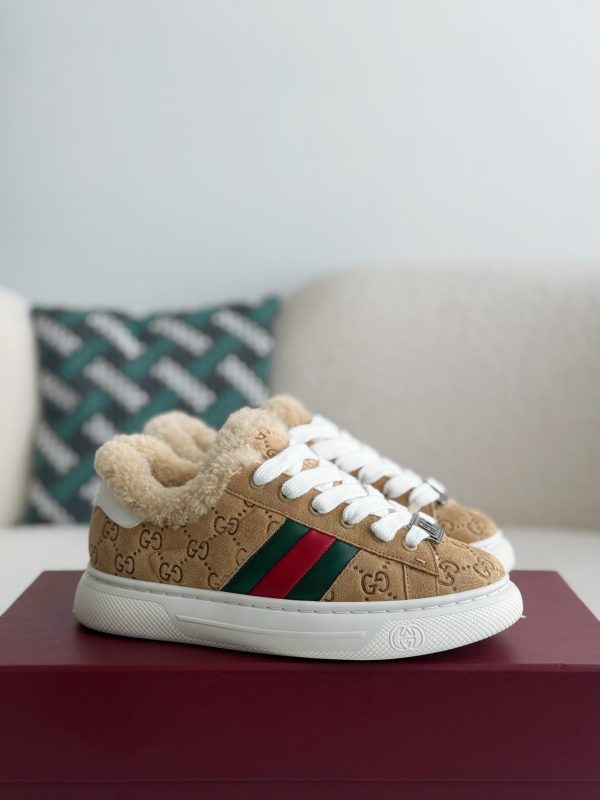 ¡¸#3877¡¹Gucci ACE Suede Sneakers