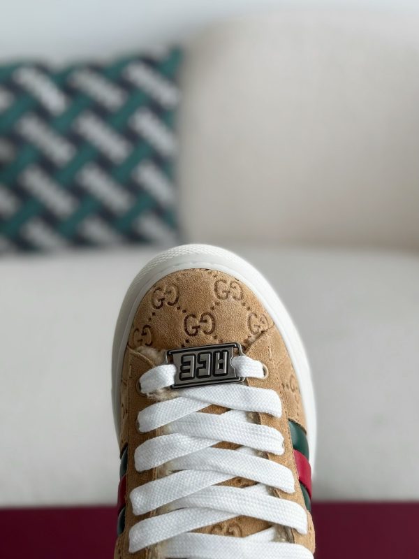¡¸#3877¡¹Gucci ACE Suede Sneakers - Image 8
