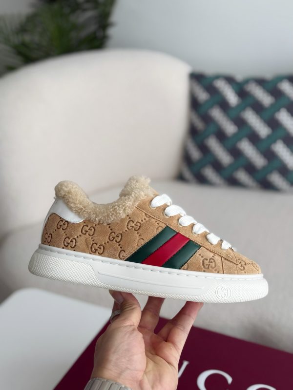 ¡¸#3877¡¹Gucci ACE Suede Sneakers - Image 6
