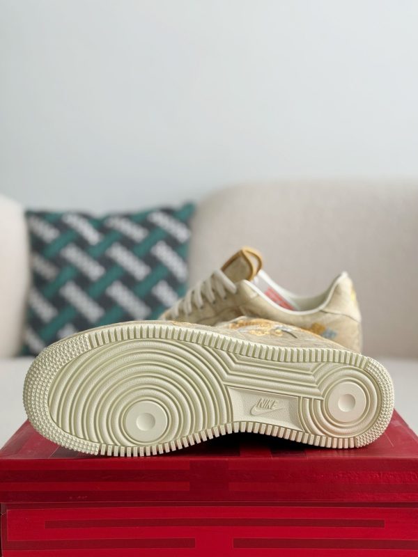 ¡¸#3885¡¹Nike Air FORCE 1 Dragon and Phoenix Present Good Omens Sneakers - Image 5