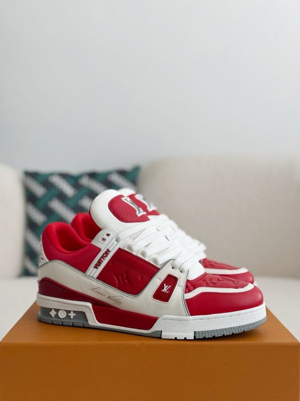 「#3887」 LOUIS VUITTON TRAINER SNEAKERS