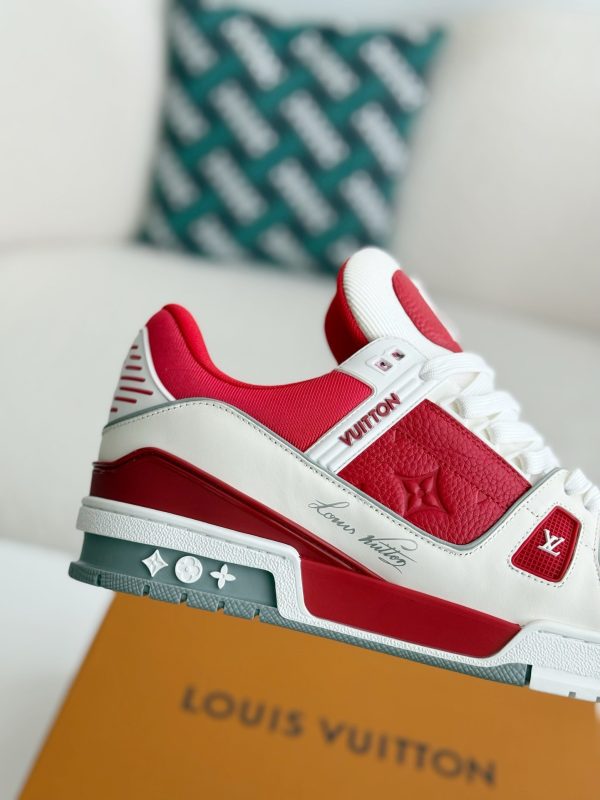 「#3887」 LOUIS VUITTON TRAINER SNEAKERS - Image 7