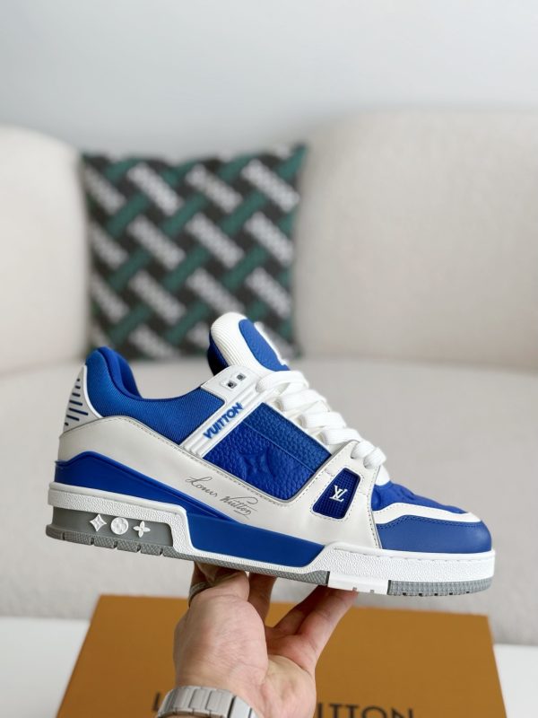 「#3888」 LOUIS VUITTON TRAINER SNEAKERS - Image 6