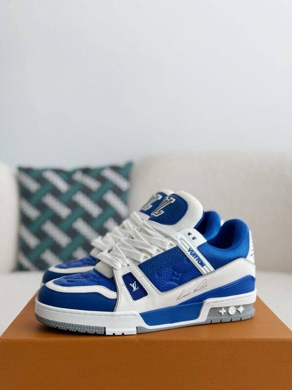 「#3888」 LOUIS VUITTON TRAINER SNEAKERS - Image 2
