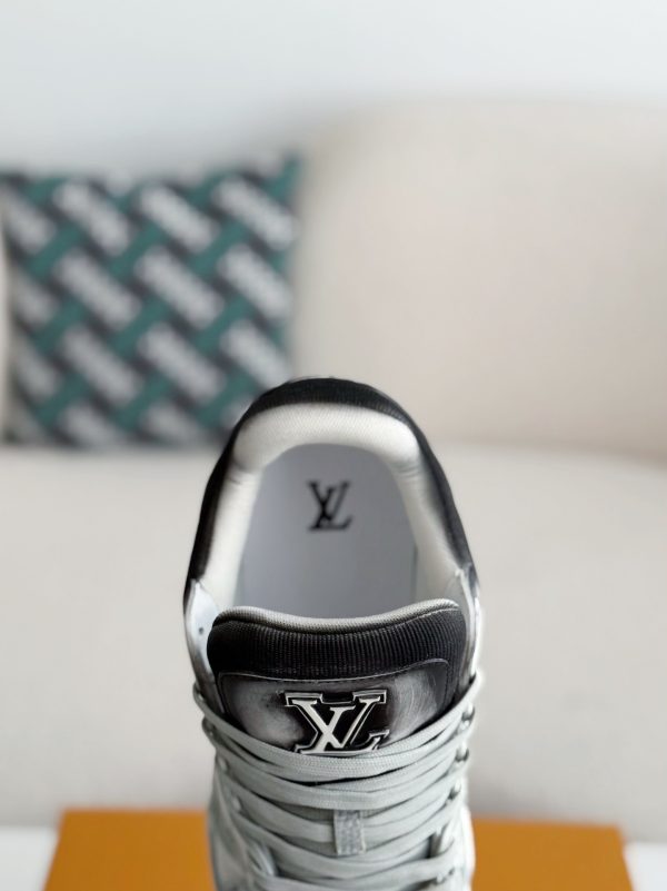 「#3893」 LOUIS VUITTON TRAINER SNEAKERS - Image 9