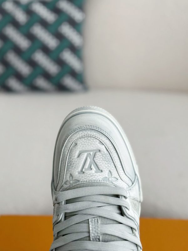 「#3893」 LOUIS VUITTON TRAINER SNEAKERS - Image 8