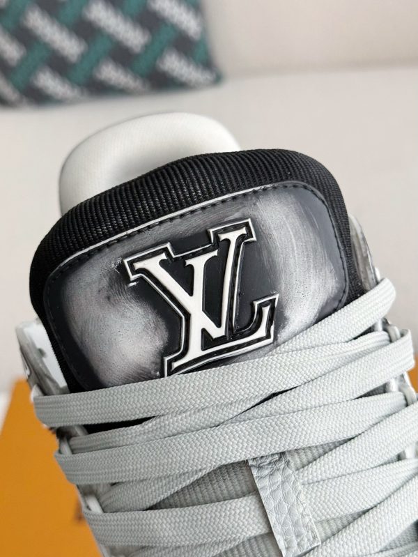 「#3893」 LOUIS VUITTON TRAINER SNEAKERS - Image 10