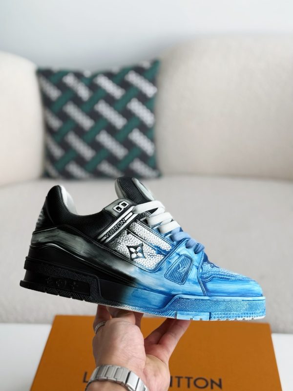 「#3895」 LOUIS VUITTON TRAINER SNEAKERS - Image 6