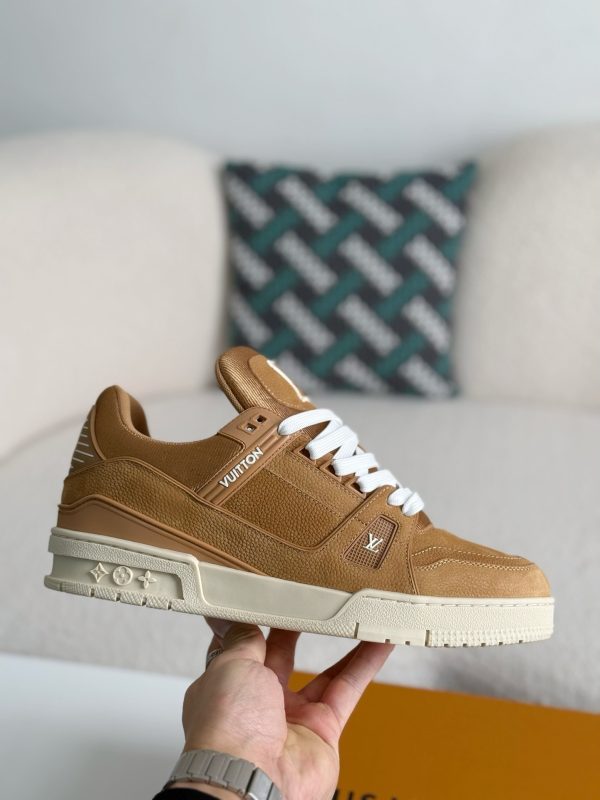 「#3910」 LOUIS VUITTON TRAINER SNEAKERS - Image 6