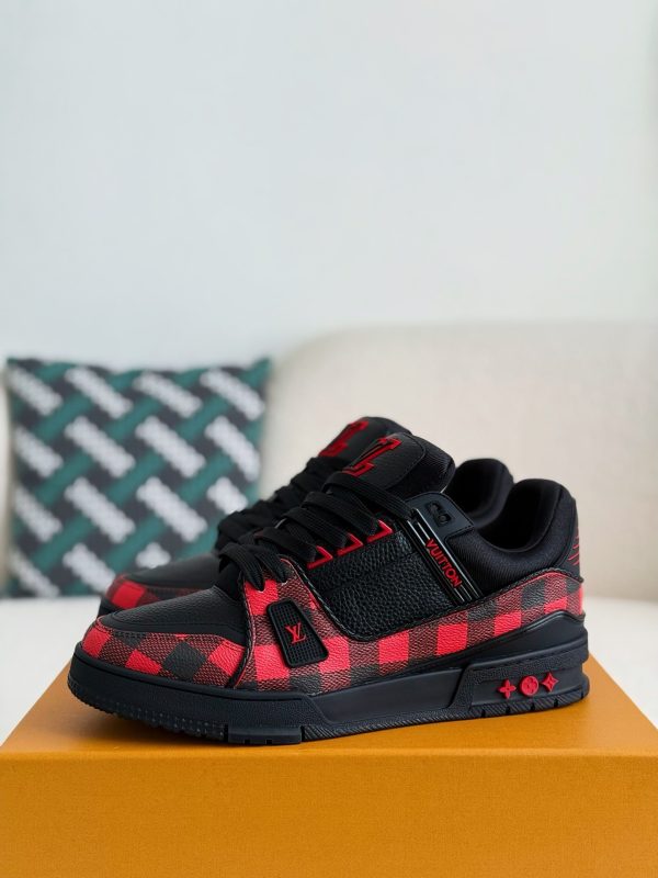 「#3922」 LOUIS VUITTON TRAINER SNEAKERS - Image 2