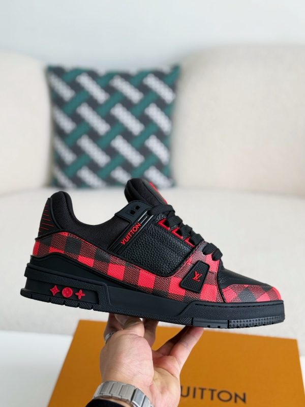 「#3922」 LOUIS VUITTON TRAINER SNEAKERS - Image 6