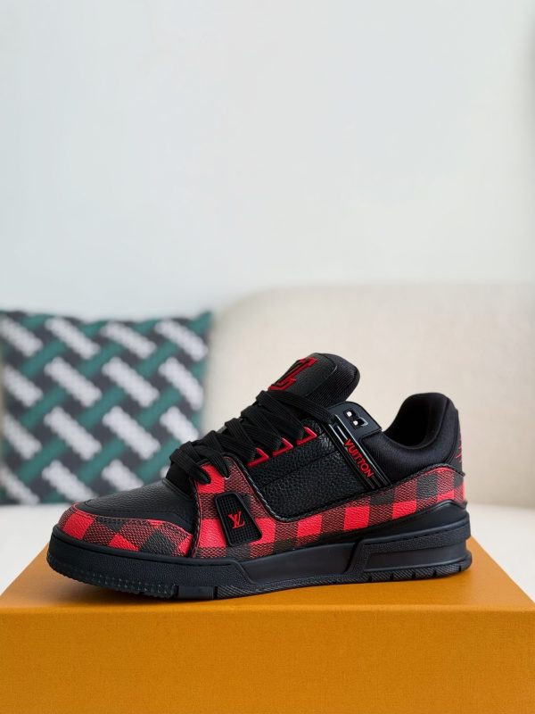 「#3922」 LOUIS VUITTON TRAINER SNEAKERS - Image 4
