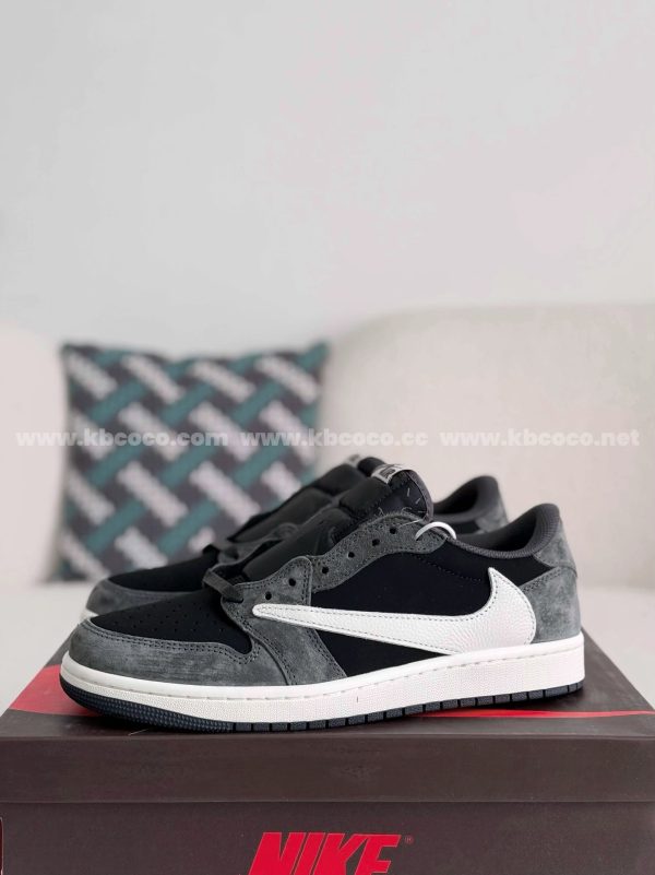 ¡¸#810¡¹Air Jordan1 x Travis Scott  1 Low OG Collaboration; Jointly issued Low-top basketball shoes - Image 2