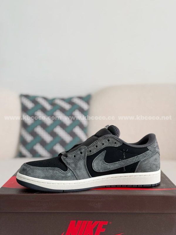 ¡¸#810¡¹Air Jordan1 x Travis Scott  1 Low OG Collaboration; Jointly issued Low-top basketball shoes - Image 4