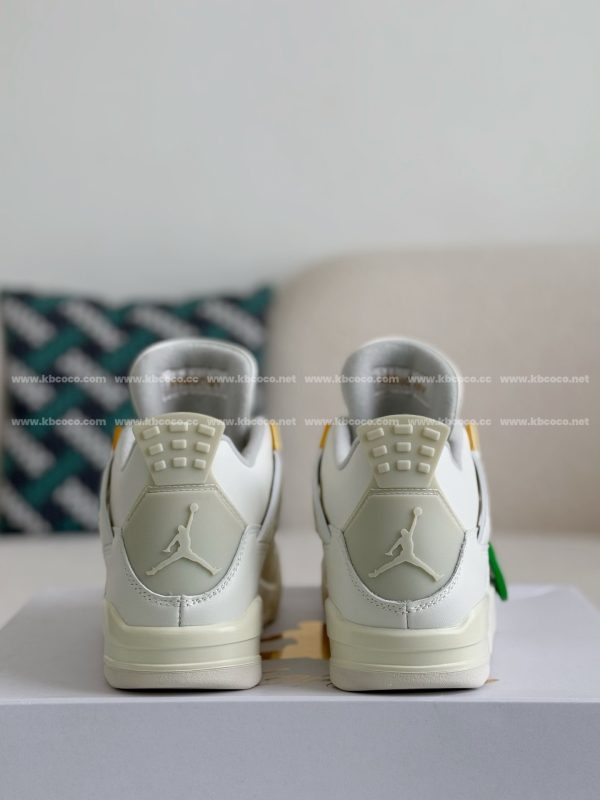 ¡¸#3957¡¹Jordan Air Jordan 4 retro kaws suede lightweight wear-resistant non-slip mid-top - Image 3