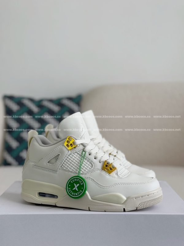 ¡¸#3957¡¹Jordan Air Jordan 4 retro kaws suede lightweight wear-resistant non-slip mid-top