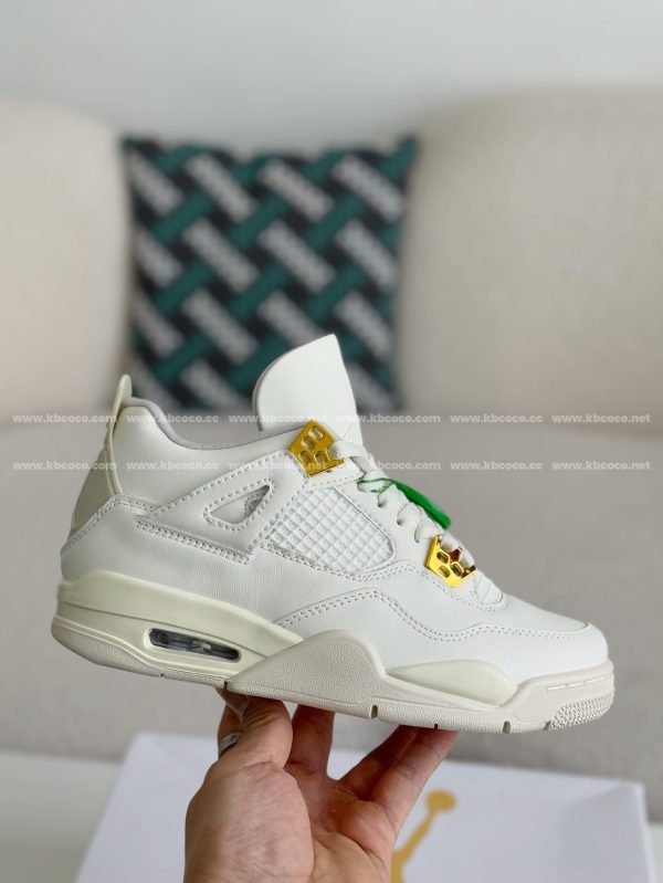 ¡¸#3957¡¹Jordan Air Jordan 4 retro kaws suede lightweight wear-resistant non-slip mid-top - Image 6