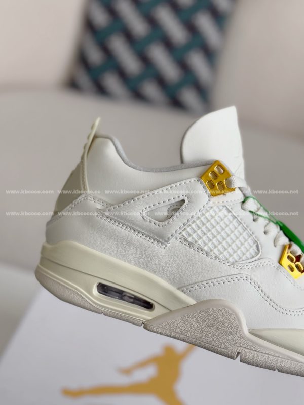 ¡¸#3957¡¹Jordan Air Jordan 4 retro kaws suede lightweight wear-resistant non-slip mid-top - Image 7